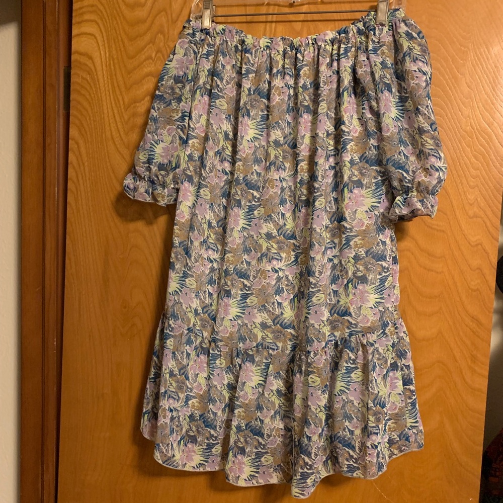 Off the shoulder dress